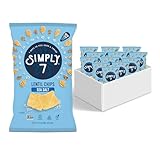Simply7 Lentil Chips, Sea Salt, 4 Ounce (Pack of 12)