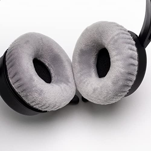 Image of Rainbow Color Ear Pads Headband Cushion Kits Compatible with Sennheiser HD25 HD250BT HD25-ll HD25S Il HMD25 Headphone Foam Covers (GreyVelvet Sets)