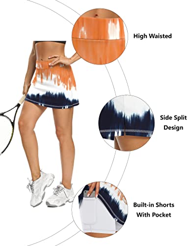 Image of LouKeith Tennis Skirts for Women Golf Athletic Activewear Skorts Mini Summer Workout Running Shorts with Pockets