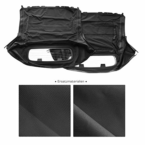 Frankberg Cabrioverdeck Softtop Verdeckbezug Schwarz Kompatibel mit 350 Z Coupe Z33 3.5L 2002-2009 350 Z Roadster Z33 3.5L 2005-2009 Replace# N4300002