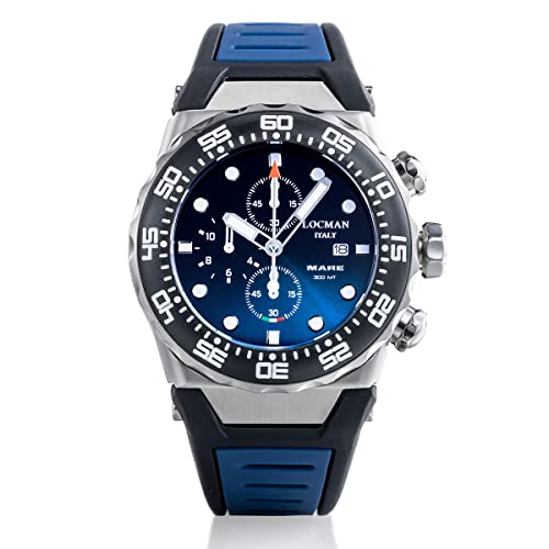 orologio cronografo uomo Locman Mare - 0560A24A-00KBNKSB2