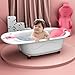 StarAndDaisy Baby Bath Tub for 0 to 5 Years/Bath Tub for Kids 0-3 Years/Infants Bathtub with Temperature Censor & Baby Bath Seat/Sling