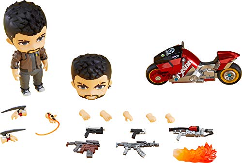 ねんどろいど サイバーパンク2077 V 男性Ver. DX ノンスケール ABS&PVC製 塗装済み可動フィギュア