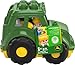 MEGA BLOKS John Deere Toddler Building Blocks Toy Set, Lil’ Tractor with 6 Pieces and Storage, 1 Figure, Green , Ages 1+ Years