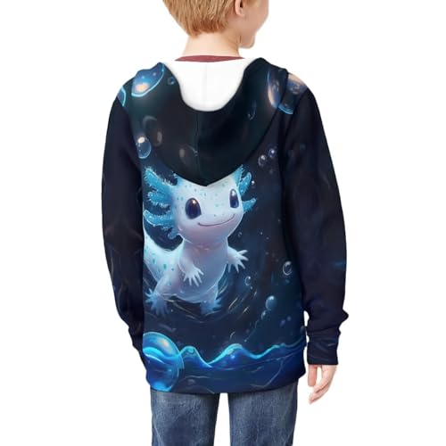Boys Zip Up Hoodie Size 6-16 with Pockets Lightweight Kids Clothes for Teen Boys2