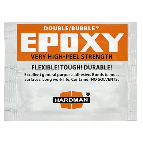 Image of Hardman Double Bubble Orange High Peel Strength Epoxy - 04007 (50 Pack)
