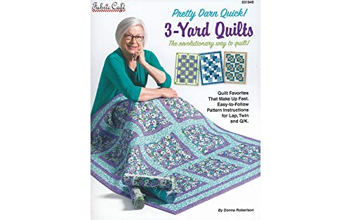Fabric Cafe PDQ 3-Yard Quilts Bk, None