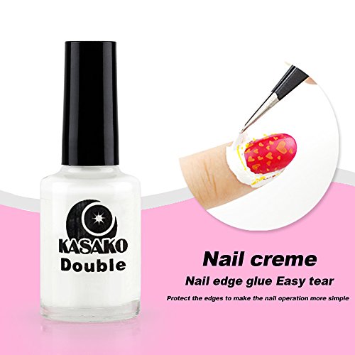 Gellen 15ml White Peel Off Lequid Tape & Finger Skin Protected Cream Palisade Easy Clean Base Coat Makeup Nail Art Care