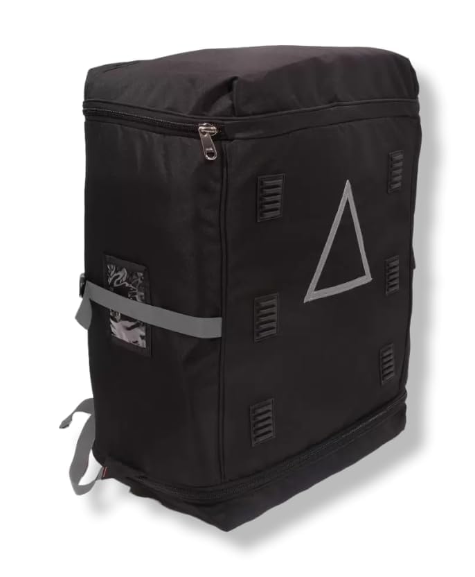 damons Grocery Logistic E-Commerce Courier Carriage Delivery Backpack Bag 105 LTR (Black_)-picture-17