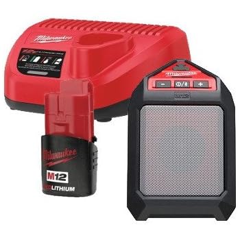 milwaukee bluetooth speaker specs