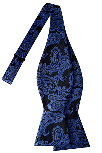 La Mejor Recopilación de Pajaritas para Hombre . 45 KissTies - Pajarita de cachemira para hombre, Azul marino, Talla única