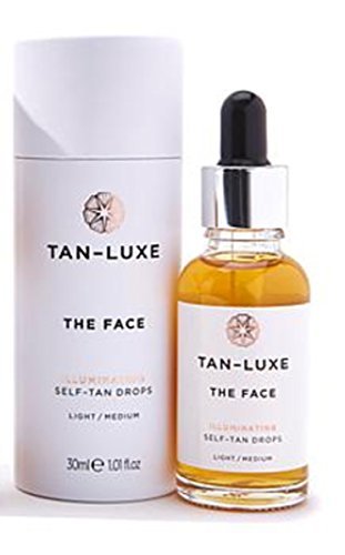 Tan-Luxe The FACE Anti-Age Rejuvenating Self-Tan Serum Drops 30ml ~ Medium/Dark by Tan Luxe
