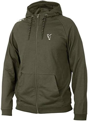 Fox Lightweight Hoody Green/Silver Full Zip
