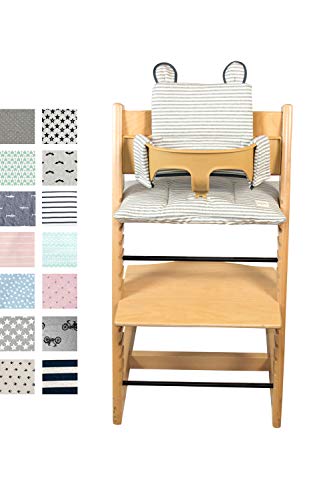 Fundas BCN u00ae - F135/0393 - Cojín para trona Stokke Tripp Trapp u00ae - Kodak Stripes