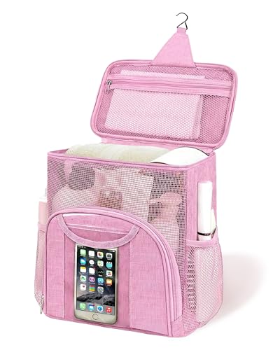 Attmu Mesh Shower Caddy Portable Dorm Room Essentials, Toiletry Tote Bag