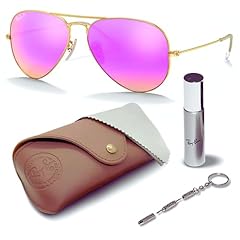 Matte Gold Frame | Polarized Cyclamen Flash Lens