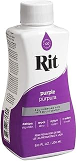 Rit Dye Rit All Purpose Liquid Dye, Purple, 236ml