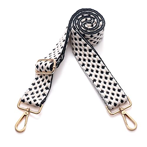 Image of S-Jacorry Purse Strap Replacement Crossbody Wide Shoulder Strap Adjustable Canvas Straps Handbag Strap Replacement Belts
