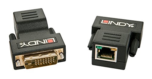 Cable DVI LINDY 38300 negro macho a macho para conectar pantalla y PC de escritorio