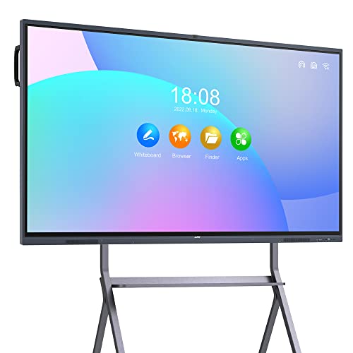 Jav Smart Board, 65'' 4K Uhd Interactive Whiteboard, Digital Touch Screen Board For Business, Robust App Ecosystem For Education (Wall Mount Included) #TOP28