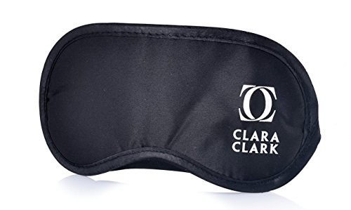 Clara Clark Natural Silk Sleep Mask & Blindfold - Single Strap Super-Soft Silk Eye Mask