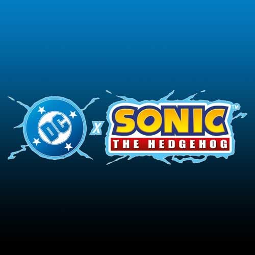 DC x Sonic als The Flash 6 cm Actionfigur, offiziell lizenziert von Jakks Pacific, hochbeweglich und detailreich gestaltet, Sammlerverpackung