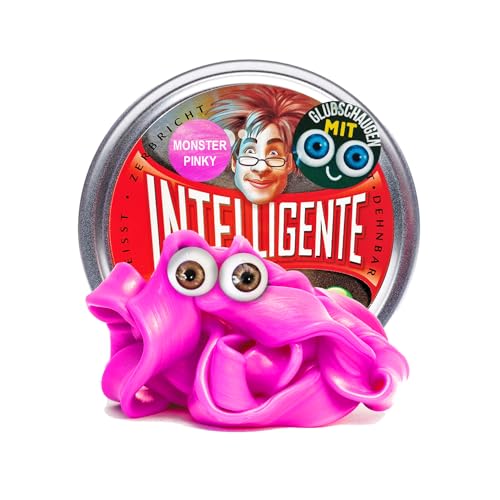 Intelligente Knete- Monster Pinky, Color Rosa, 80g (Dotty s.r.o. 15003ey)