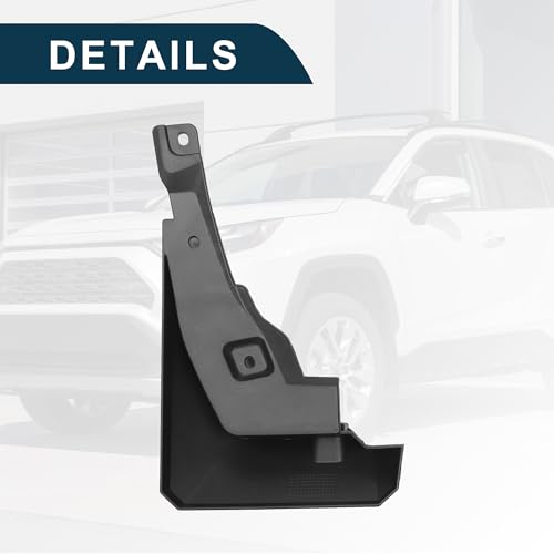 Image of Mud Flap Splash Guard for Toyota RAV4 2019-2024 LE XLE Limited Durable | Front & Rear Side Mudflaps with Mount Accessor 1 Set