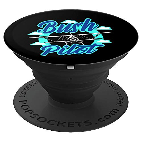 Bush Pilot Airplane STOL Plane Flying Aircraft Gift PopSockets Grip and Stand