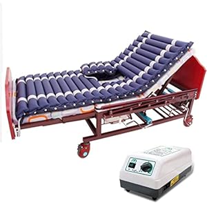 Anti-decubitusmatras, luchtmatras Drukmatras met elektrisch pompsysteem, medische luchtmatras Opblaasbaar bed Luchttopper voor decubitus en decubitusverlichting