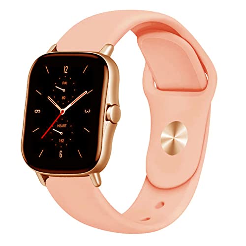 Image of AONES 22mm Silicone Belt Watch Strap Compatible for Noise Colorfit Caliber Go Smart Watch Band