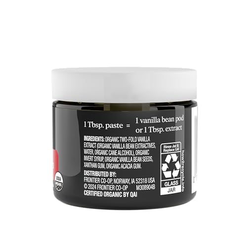 Simply Organic Vanilla Bean Paste, Organic, 2 Fluid Ounces