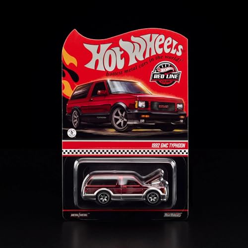 Hot Wheels 1992 GMC Typhoon RLC Exclusive - Red miniatura 1