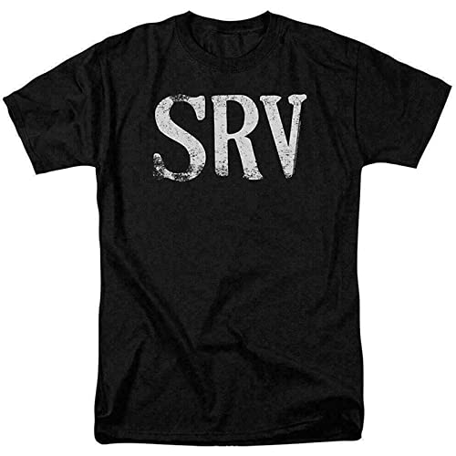 Photo de Stevie Ray Vaughan SRV T Shirt Rock Blues Music Black XL