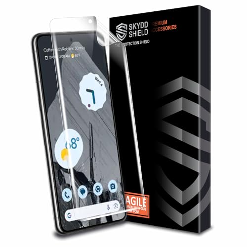 Image of TPU hydrogel Edge to Edge Screen Protector Guard For Google Pixel 8 Pro (6.7 Inch) With Installation Kit | Fingerprint Compatible | Edge to Edge Coverage
