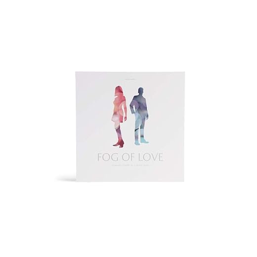 Hush Hush Projects Fog of Love Board Game Male-Female Cover Multicolor