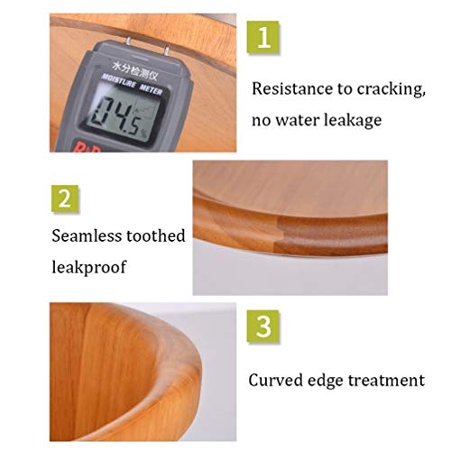 Cubeta de Madera para Spa de Pies y Pedicura miniatura 4