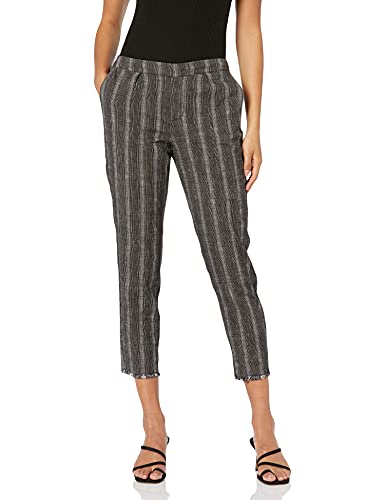 NYDJ Damen Hose mit verstecktem Kordelzug - Schwarz - 36 Cover