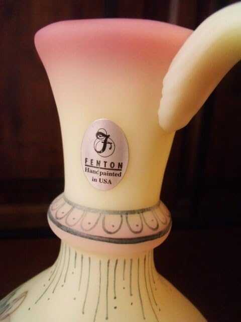Amazon.co.jp: FENTON フェントン バーミューズ ウランガラス ハンドル 