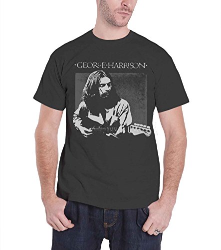 George Harrison Live Portrait Official Mens New T Shirt