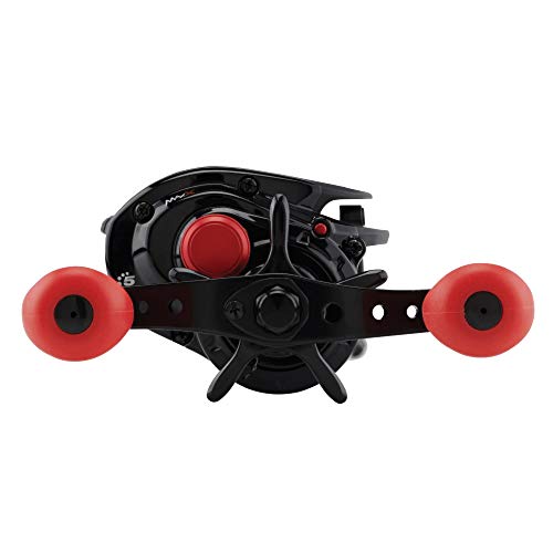 Abu Garcia Max X Low Profile Baitcast Reel, Size Lp (1539733), 4 Stainless Steel Ball Bearings + 1 Roller Bearing, Synthetic Star Drag, Max Of 15Lb | 6.8Kg #TOP4