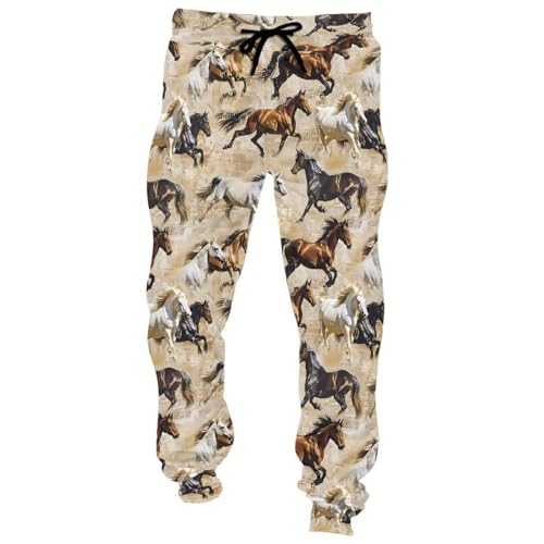 Pantalon décontracté imprimé vêtement de plein air élégant