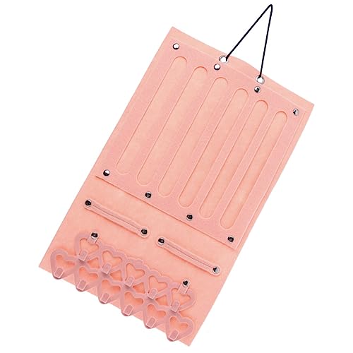 Rangement mural pour chambre de fille parfait pour organiser les nœuds et pinces à cheveux