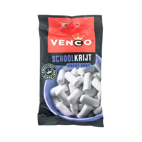 Venco Schoolkrijt Soft Sweet Licorice 'Chalk' 120g Bag (Pack of 2)