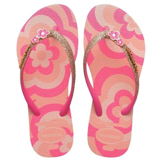 Chinelo Havaianas Infantil Slim Glitter Ii
