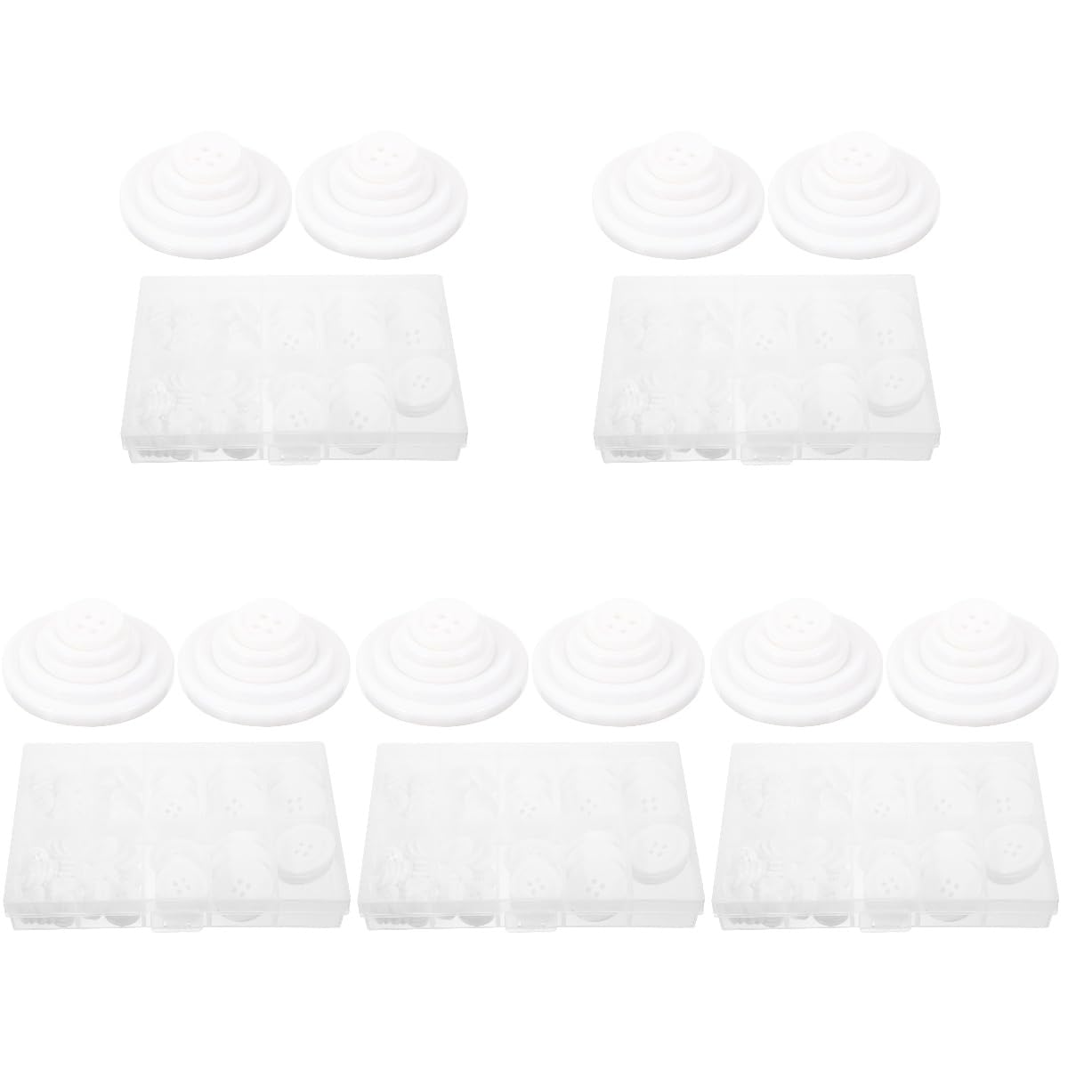 Boutons vêtements délicat couture en résine blanche OSALADI pour sublimer vos blazers