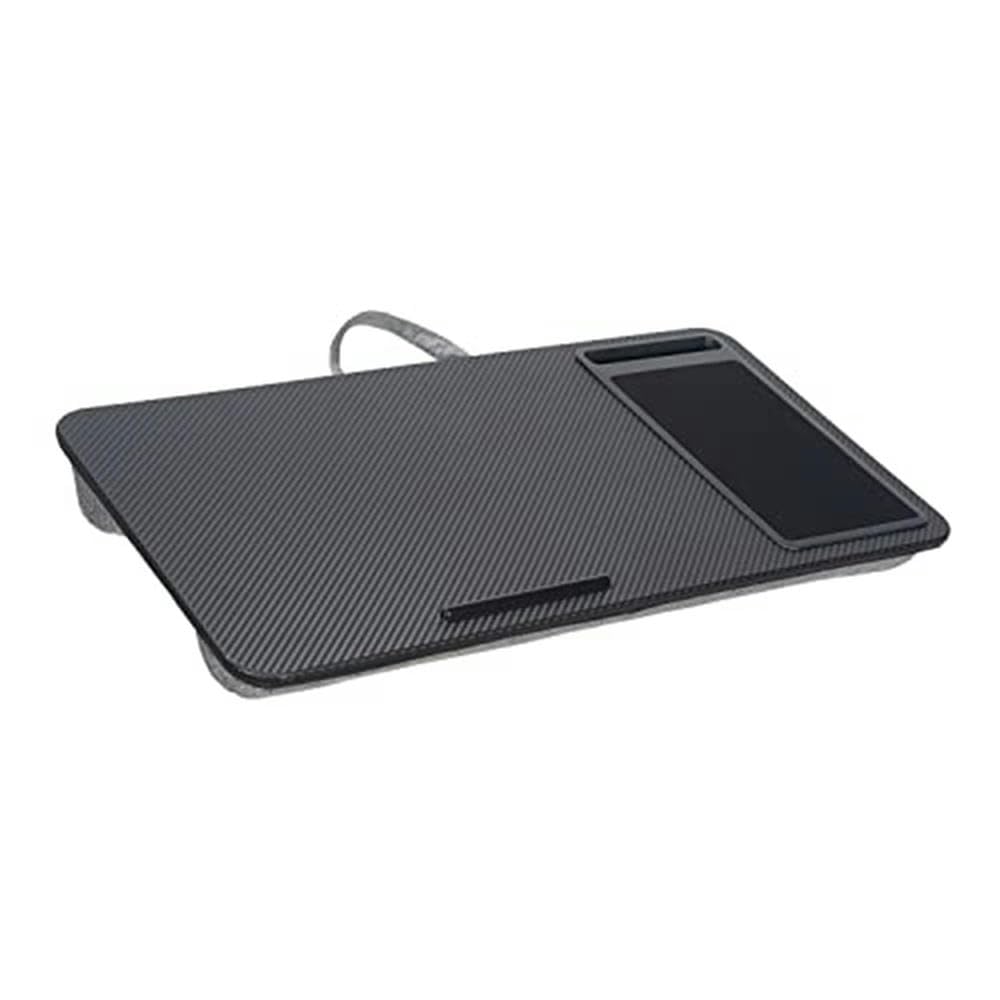 for 1 Piece Lap Desk for Laptop Fits Up to 17Inch Laptops, with Tablet Slot, Built-in Cushion Great Fit for Home & Office