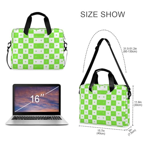 Bolso portátil para laptop 15.6 pulgadas verde miniatura 5