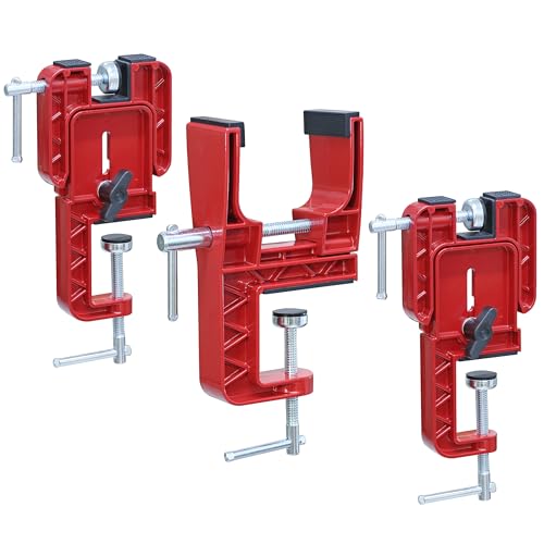 Ski and Snowboard Vise for Tuning Non-Slip Ski Clamp with Rubber Pads Snowboard Vice Grips and Horizontal and Vertical Working Positions Stable Snowboard Ski Tuning Vise Repair and Waxing
