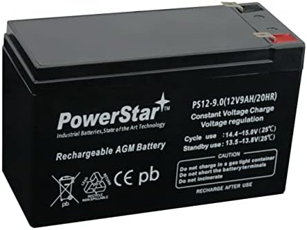 PowerStar 9Ah Replacement for SeaDoo Seascooter Dolphin Battery ZS2B ZS4B